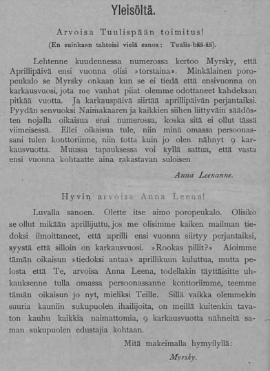 3. Tuulispää 17.4.1903 kuva